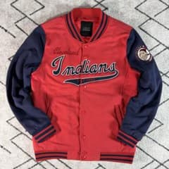 入手困難】MLB公式インディアンス スタジャン 刺繍 ワッペン XL - メルカリ