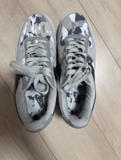 NIKE Air Force 1 グレーカモ　スニーカー　27cmのサムネイル