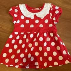 ディズニー ミニーちゃん ワンピース 80のサムネイル