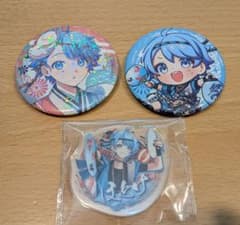 いれいす　-hotoke-　缶バッジ アクリルスタンド 3点セットのサムネイル