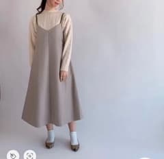 さら様専用＊Te chichi Aラインフレアキャミソールワンピースのサムネイル
