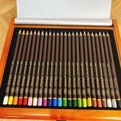 ペリシア Pericia 三菱 uni ユニ 油性色鉛筆 24色セット 未使用品 未使用品・廃盤品】Pericia 油性色鉛筆 24色セット - メルカリ