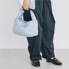 naorin様専用　russet(ラシット) ハンドバッグ 水色 美品のサムネイル