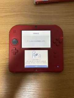 ニンテンドー2DS 赤 本体 充電器付きのサムネイル
