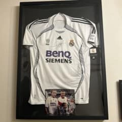 デビッド・ベッカム レアル・マドリード 直筆サイン入りユニフォーム　証明書付 デビッド・ベッカム レアル・マドリード 直筆サイン入り