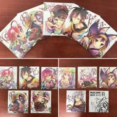 ノーゲームノーライフ ゼロ 入場者特典ミニ色紙 全10種類のサムネイル
