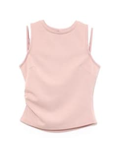 トップス ANDMARY Heart point tops pink andmary Heart point tops pink - メルカリ
