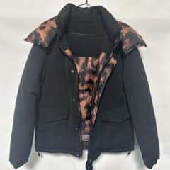 ユニフォームエクスペリメント soph レオパード ダウンジャケット 