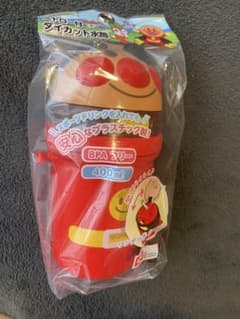 【新品未使用】アンパンマン　ストロー付ダイカット水筒　400mlのサムネイル