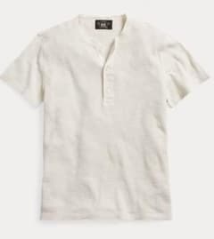 摩天楼様RRL ワッフルニット ヘンリー　L 未使用　Made in China 摩天楼様RRL ワッフルニット ヘンリー L 未使用 Made in China - メルカリ
