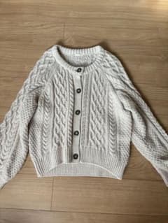 GU アイボリー ニット Lサイズのサムネイル