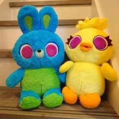 디즈니 토이 스토리 덕키 & 토끼 봉제 인형