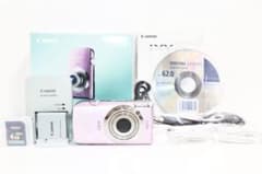 □ 美品 □ キヤノン Canon IXY 10S ピンク《元箱付・付属品多数