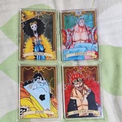 ワンピース ONE PIECE ステータスカード 4枚セットのサムネイル