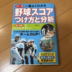 一番よくわかる野球スコアつけ方と分析 : カラー版のサムネイル
