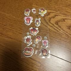 なめこのシール ぷっくり 平成 10年以上前のサムネイル