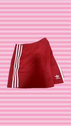 adidas Originals レッド ミニスカートのサムネイル