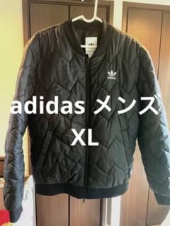 adidas メンズ 中綿厚手ダウンジャケット キルティングジャケット　XLのサムネイル