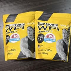 VALX WPI PERFECT 1000g 2個セット　ライチヨーグルト風味のサムネイル