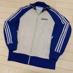 adidas アディダス トラックジャケット 70s 西ドイツ ブラウン S