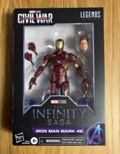 マーベルレジェンド シビルウォー アイアンマン マーク46 開封品のサムネイル