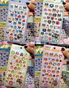 たまごっち シール 4枚セット まめっち くちぱっち みみっち めめっちのサムネイル