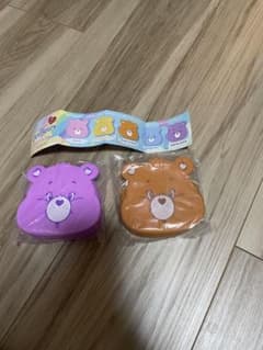 ケアベア　シリコンポーチ2個セット　バラ売り可のサムネイル