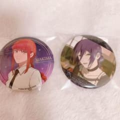 チェンソーマン まねきねこ コラボ 缶バッジ レゼ マキマ - メルカリ