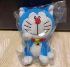 ドラえもん カムカムキャットフードを食べた猫 マスコットキーチェーン