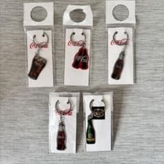 Coca-Cola キーホルダー グラスデザイン ノベルティ レア商品 非売品