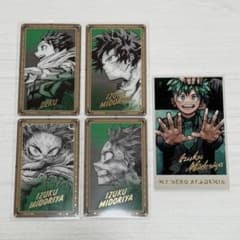 ヒロアカ原画展 緑谷出久 箔押しクリアカードコレクション メモリアルコレクションのサムネイル