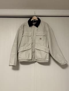 Stussy JACKET WASHED CANVAS ワークジャケットSサイズ - メルカリ