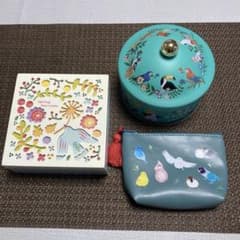 お値下げしました！KALDI 2026年小鳥小物入れ 3点セット　完売品のサムネイル