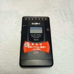 ジャンク品 SONY FM/AMラジオ SRF-SX90R - メルカリ