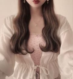 GRL ファッション レディース トップス シフォンシアーカーディガン 黒のサムネイル