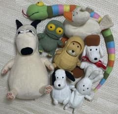 希少✨バムケロシリーズ ぬいぐるみ バム・ケロ・らくちゃん セット売 希少✨バムケロシリーズ ぬいぐるみ バム・ケロ・らくちゃん セット売