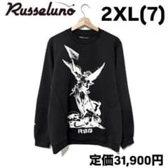新品 ラッセルノ ゴルフ エンジェル クルーネック プルオーバー