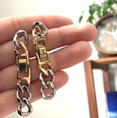 【美品】S925 ピアス　チェーンのサムネイル