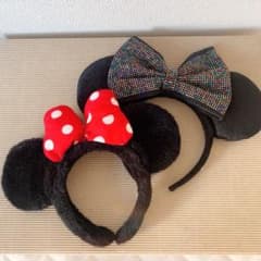 ディズニーカチューシャ ミニー　セットのサムネイル