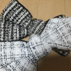 【新品】HACCIツイードリボンクラッチのサムネイル