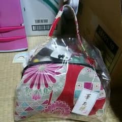 京都で購入 がま口バッグ未使用のサムネイル