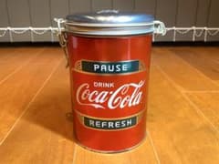 コカコーラのアルミ製キャニスターのサムネイル
