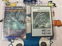 遊戯王 神を超えしもの青眼の究極竜 青眼の白龍 2枚セットのサムネイル