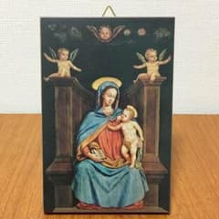 【美品】ミラノドゥオモマリア様 絵画 レプリカ マドンナ マドンニーナのサムネイル
