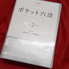 ポケット六法 令和2年版のサムネイル