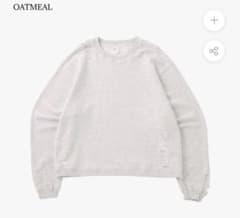 MUHAKUダメージ加工スウェットL - メルカリ
