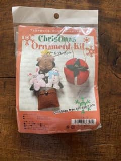 クリスマスオーナメント　フェルト　キットのサムネイル