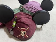 レア！！ミッキー耳付き 海賊イヤーハット パイレーツオブカリビアン 2 