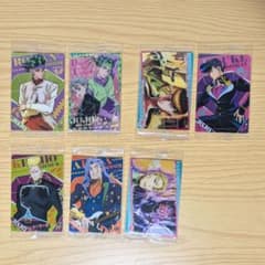 ジョジョの奇妙な冒険 ウエハース カード 7枚セット - メルカリ