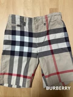 BURBERRY バーバリー ハーフパンツ ノバチェック 120 キッズ - メルカリ